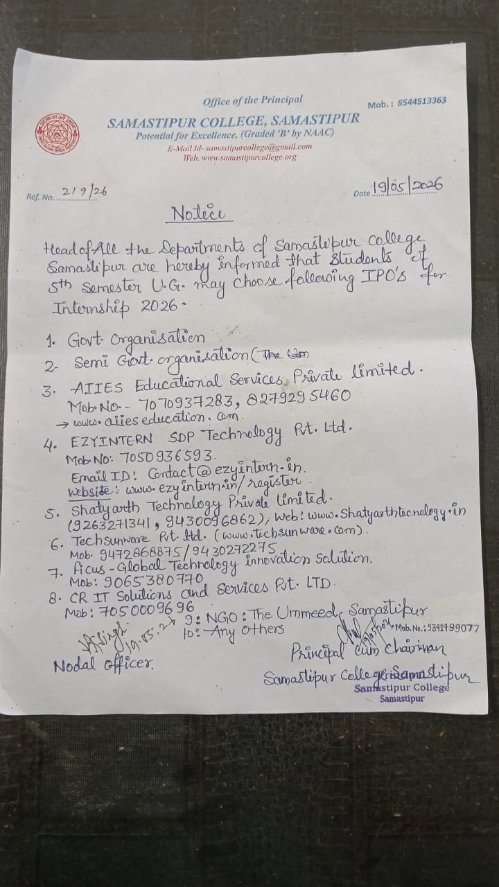 Notice